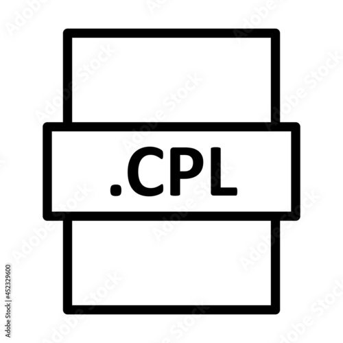 .CPL Linear Vector Icon Design