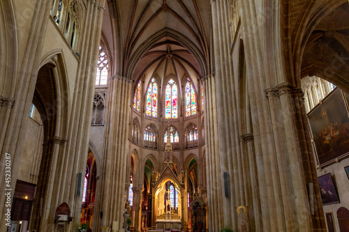 Cathedral of Bayonne  Pyr  n  es-Atlantiques  Basque Country  France