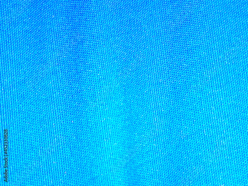 blue cloth texture as background