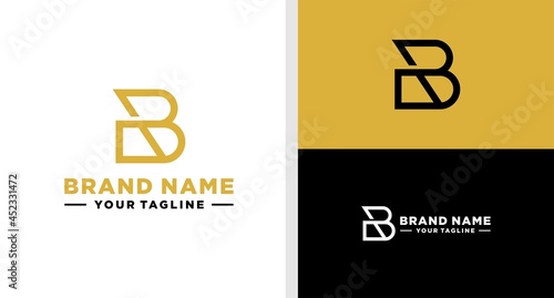 BA LOGO LINE LUXURY EDITABLE