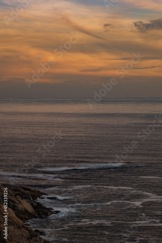 Portrait shot of Sunset in Hout Bay from Chapman s Peak Cape Town