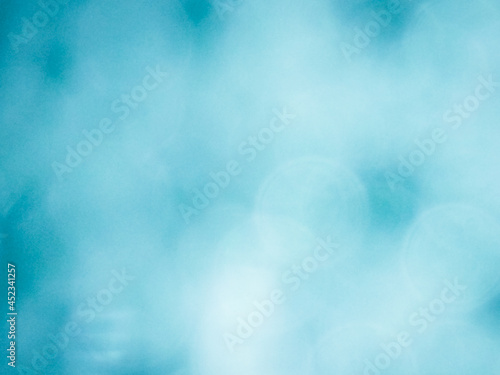 abstract blue blur bokeh texture as background