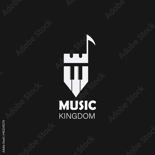 Music and kingdom logo