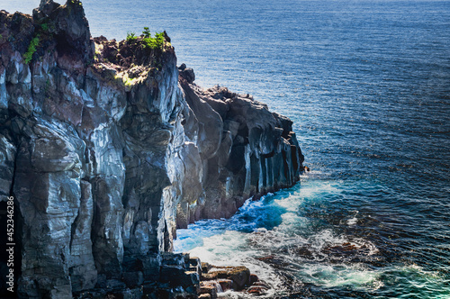 Coastal Sea Cliffs in Japan