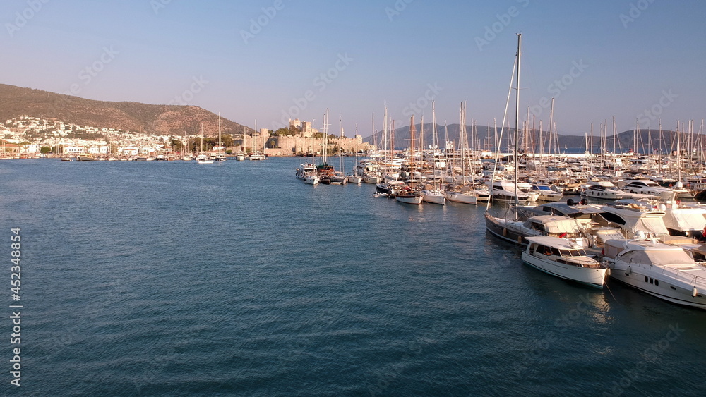 Jachthafen in Bodrum, Türkei