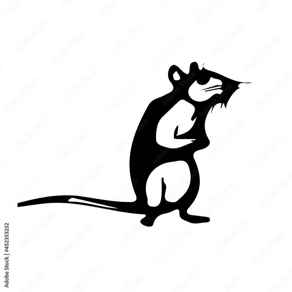 Small Ugly Rat Animal Small Ugly Rat Animal