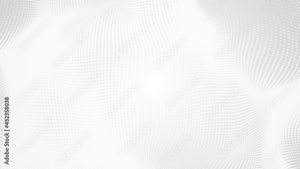 Dot white gray wave light technology texture background. Abstract big data digital concept. 3d rendering. Dot white gray wave light technology texture background. Abstract big data digital concept. 3d rendering.