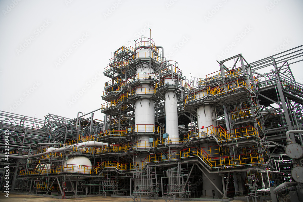 Oil Refining Plant