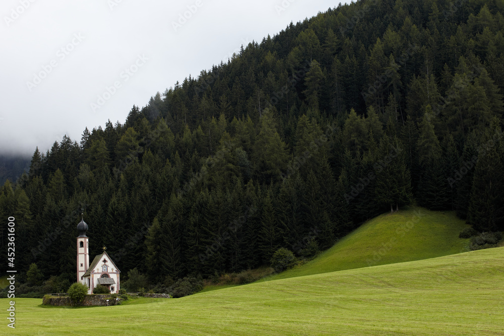 Santa Maddalena church in South Tyrol