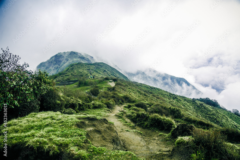 Beautiful landscape view - Mardi Route, Nepal