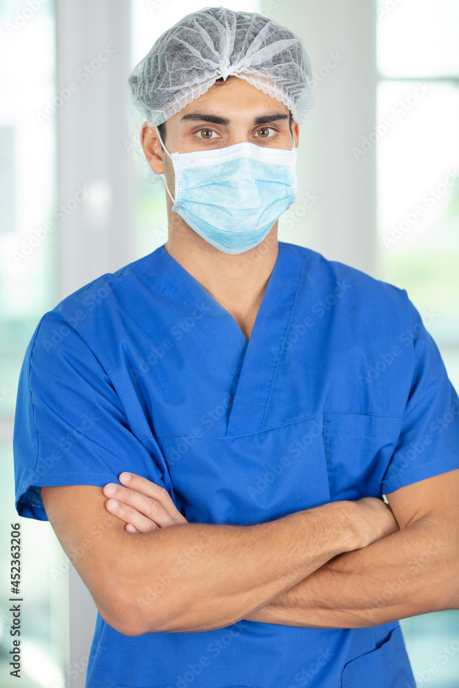 male surgeons portrait at clinic male surgeons portrait at clinic