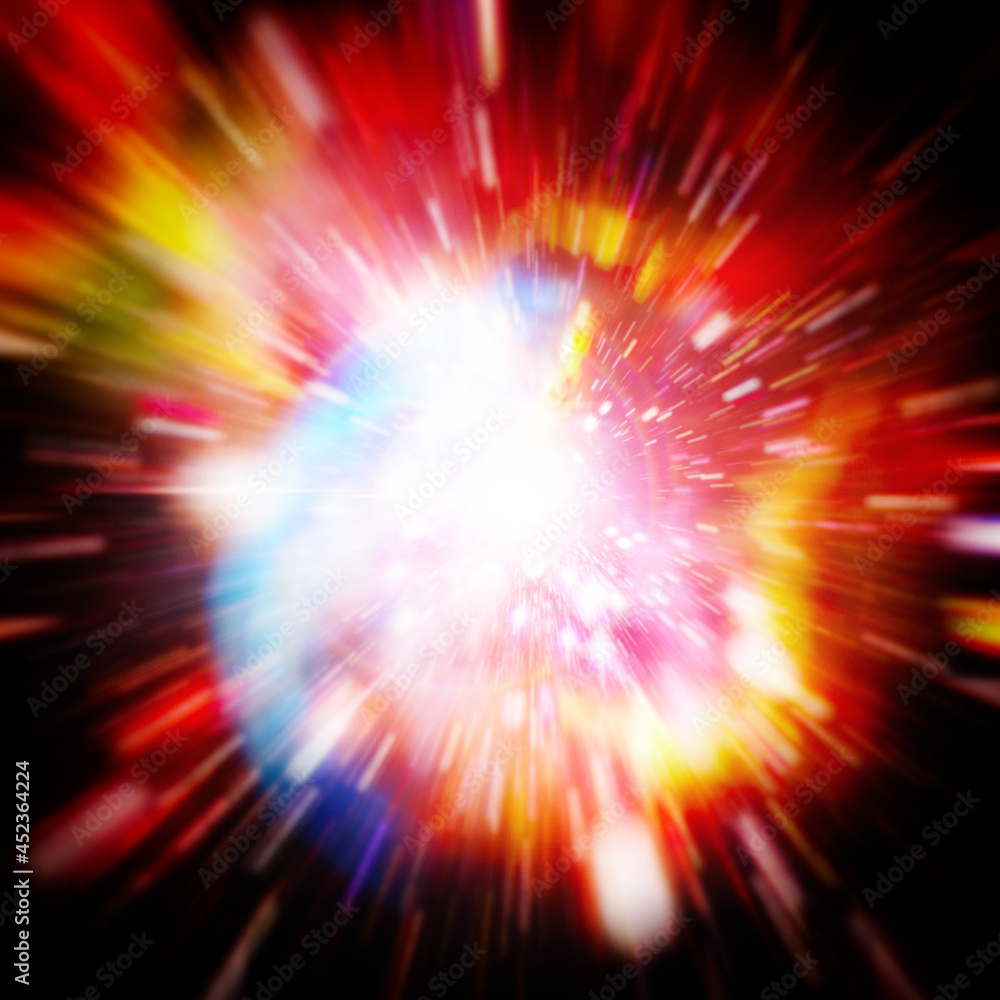 Big bang in space. Science scene. The elements of this image furnished by NASA. Big bang in space. Science scene. The elements of this image furnished by NASA.
