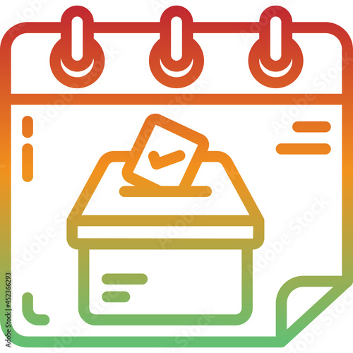 election gradient icon