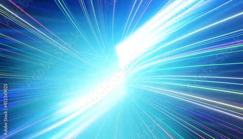 Glasfaser FTTH Highspeed Internet DSL VPN-Tunnel blau schnell