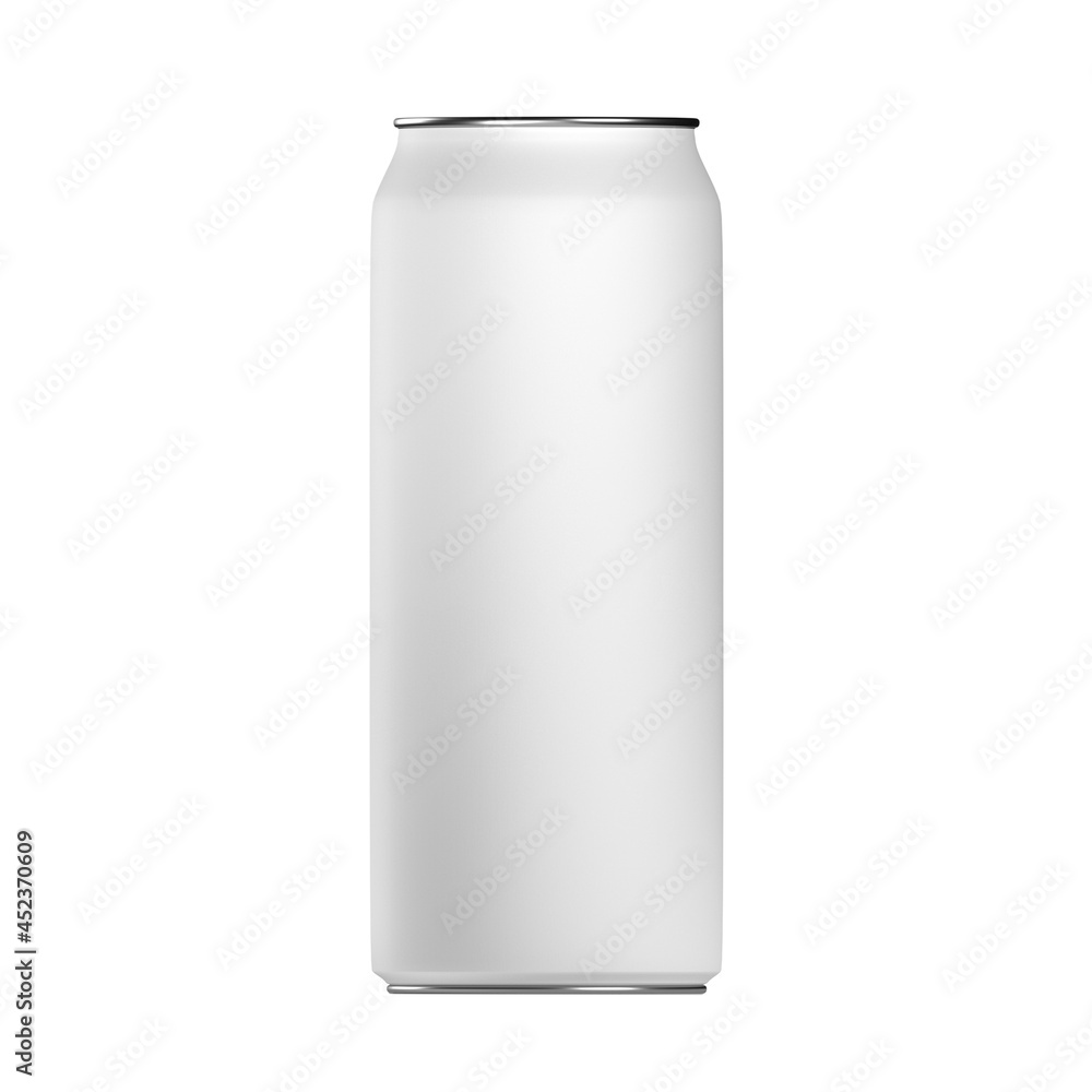 can mockup on white background. 3d render can mockup on white background. 3d render