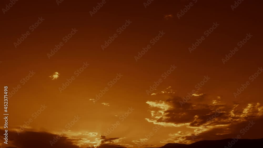 Mars cloud orange environment Clouds Rising GOLD Sky Time Lapse Mars cloud orange environment Clouds Rising GOLD Sky Time Lapse