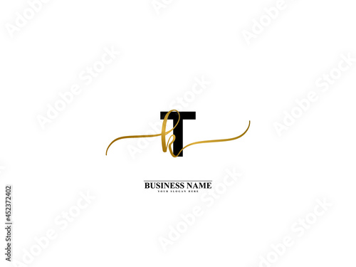 Letter TK Logo, creative tk kt signature logo for wedding, fashion, apparel and clothing brand or any kind of business