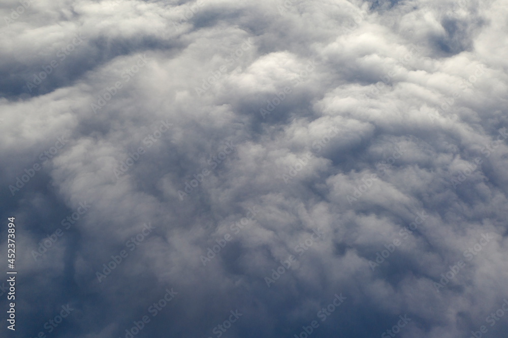 The sky above the clouds before dawn. Wonderful heavenly landscape. The sky above the clouds before dawn. Wonderful heavenly landscape.