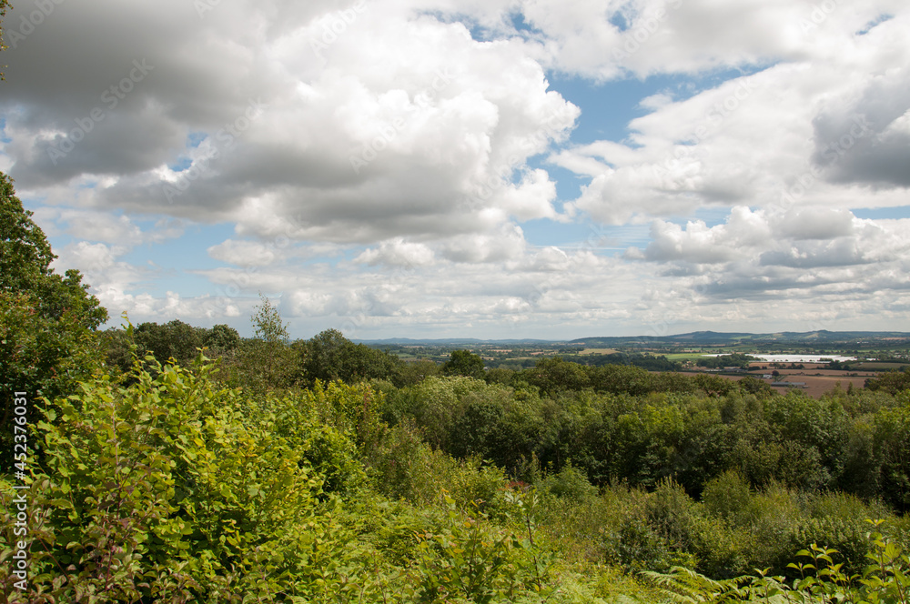 Landscape with clouds