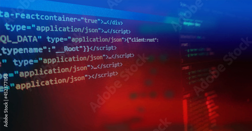 Futuristic Digital Technology Vector Background. Cyber Attack, Ransomware, Malware, Scareware