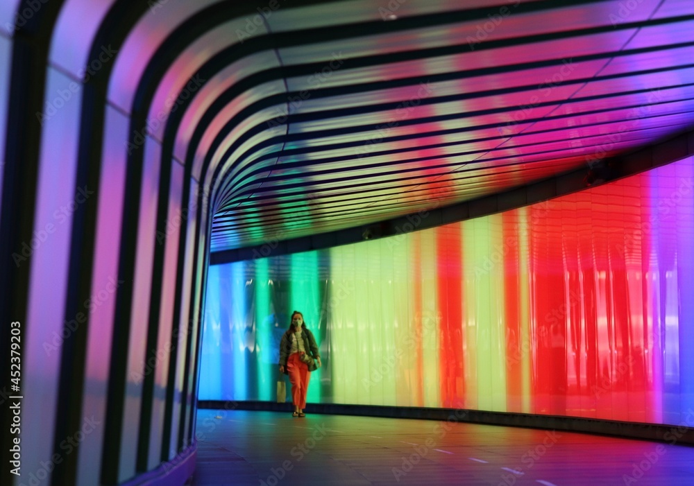 silhouette of a person in a hall silhouette of a person in a hall