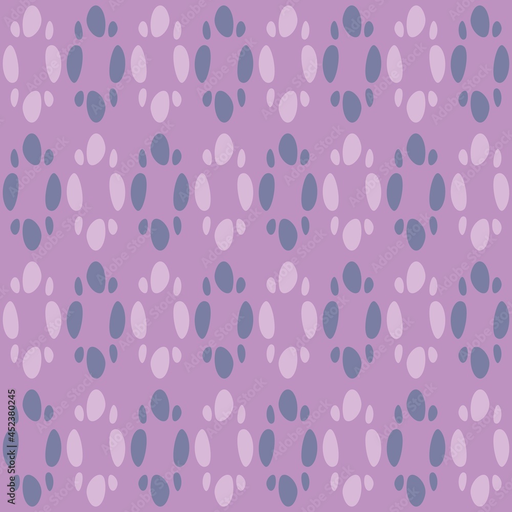Rounded abstract seamless pattern - accent for any surfaces. Rounded abstract seamless pattern - accent for any surfaces.