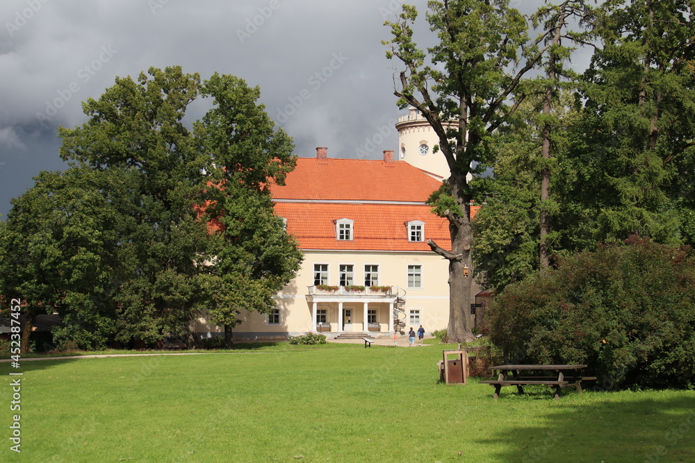 Fototapeta premium castle in the park