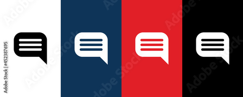 Comment icon for web and mobile