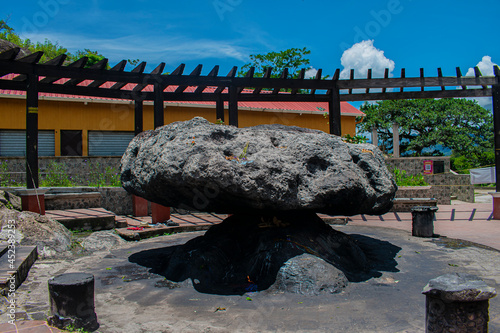 roca grande de los mayas en esquipulas  photo