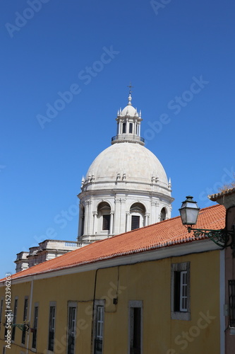 Coupole du Panthéon National portugais à Lisbonne, Portugal © Hagen411