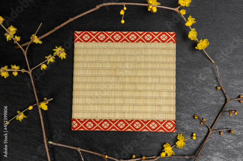 畳の背景 Background of tatami 