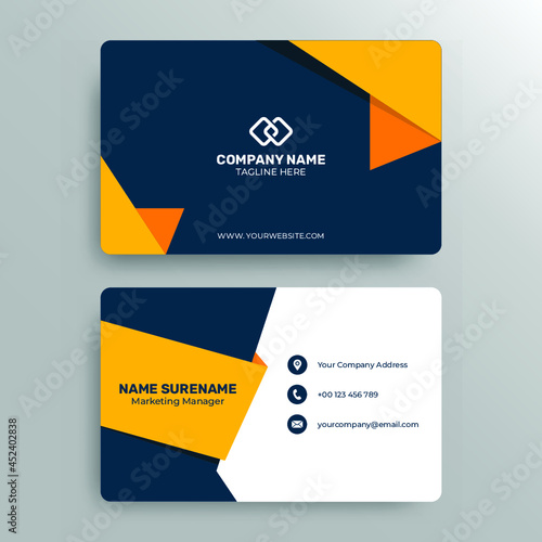 modern business card template 