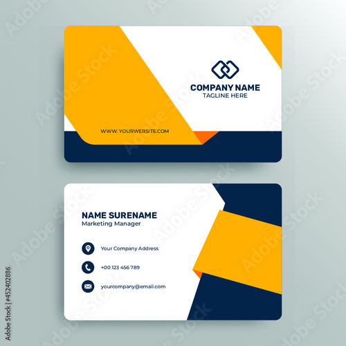 modern business card template	