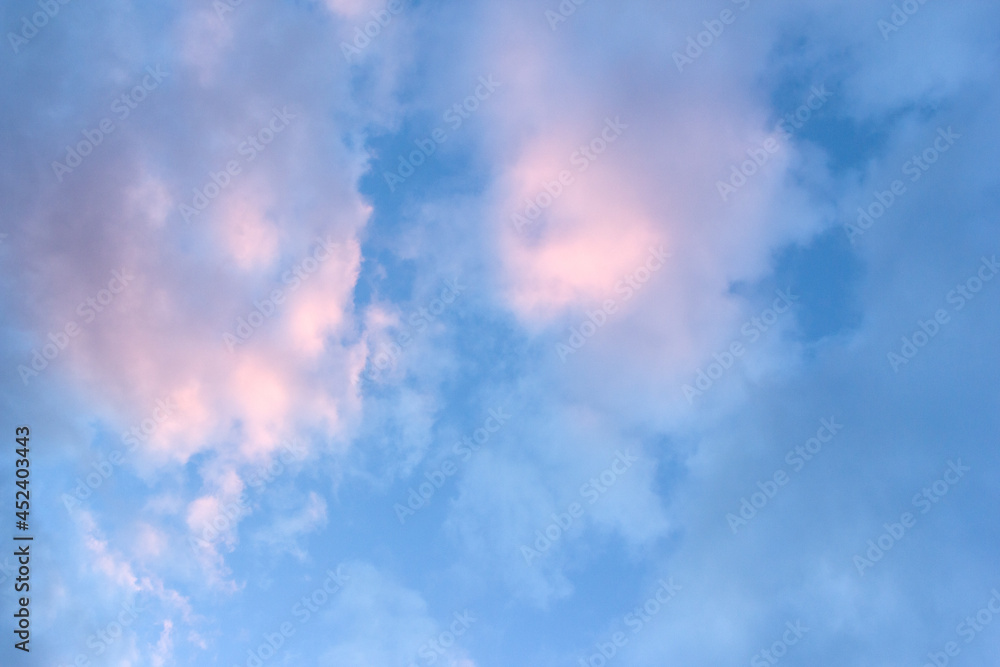 blue sky with clouds 0008