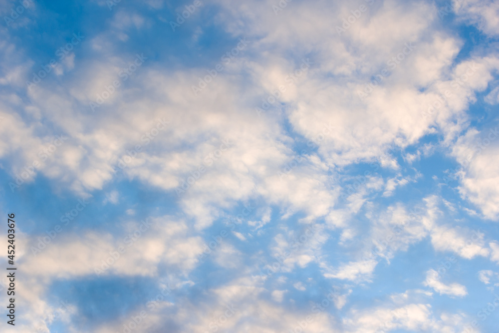 blue sky with clouds 0030