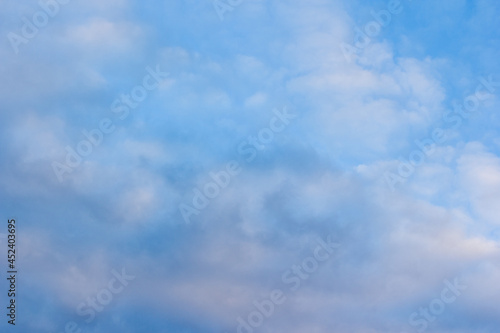 blue sky with clouds 0032