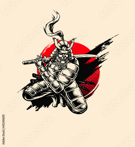 samurai ronin mask japanese warrior