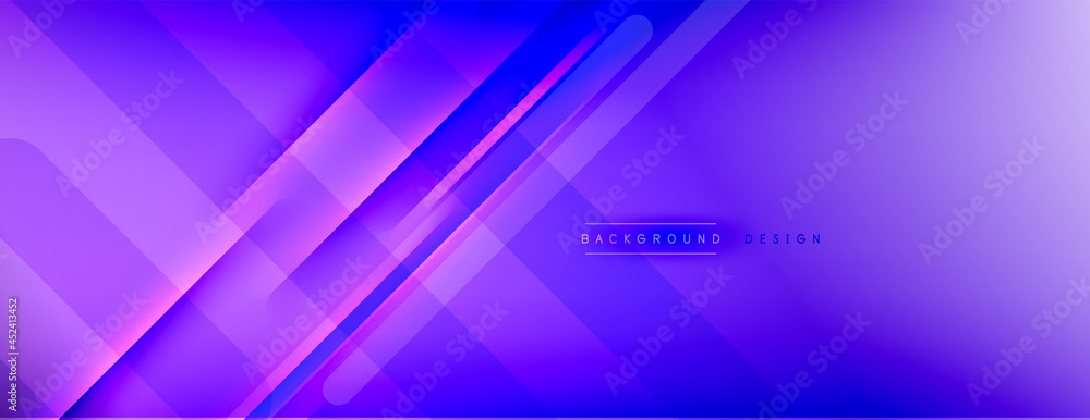 Abstract background - lines composition created with lights and shadows. Technology or business digital template. Trendy simple fluid color gradient abstract background with dynamic Abstract background - lines composition created with lights and shadows. Technology or business digital template. Trendy simple fluid color gradient abstract background with dynamic