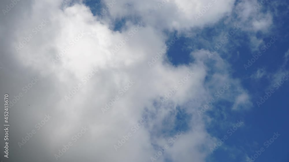 Timelapse beautiful blue sky with clouds background before storm. Sky clouds texture. Skyfall with clouds weather pattern nature cloud blue. Blue sky dream with fasty clouds Timelapse beautiful blue sky with clouds background before storm. Sky clouds texture. Skyfall with clouds weather pattern nature cloud blue. Blue sky dream with fasty clouds