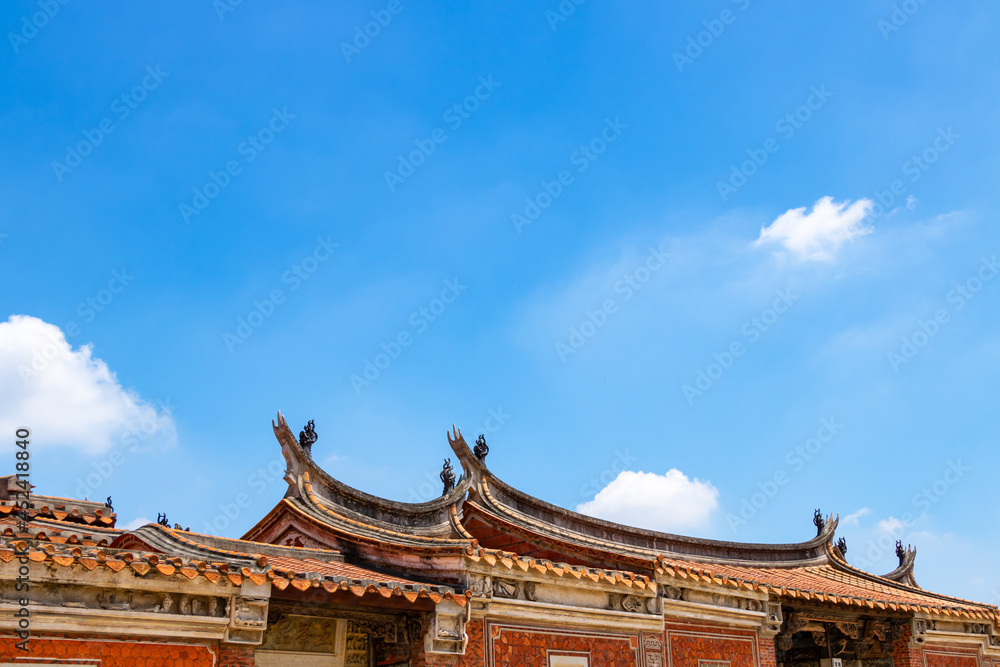 Ancient residential buildings in Southern Fujian, China. Ancient residential buildings in Southern Fujian, China.