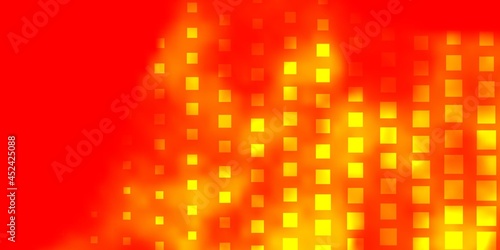Light Orange vector template with rectangles.