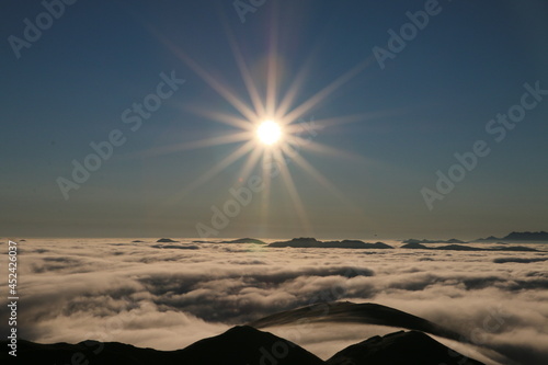 Lever de soleil sur les Hautes Pyrénées