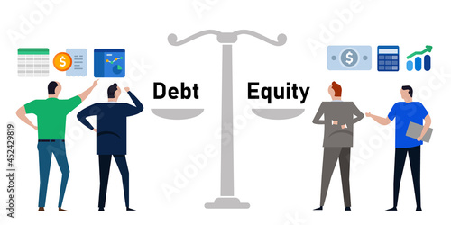 Debt to equity ratio company fundamental review financial liabilities and wealth for investor