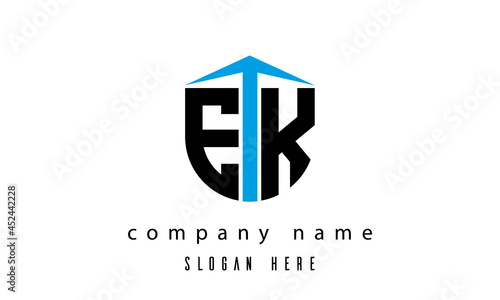 EK shield creative latter logo vector Free Download EK shield creative latter logo vector - GFXLoad