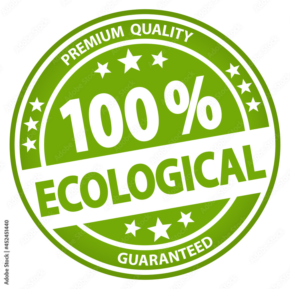 round business button - 100% ecological round business button - 100% ecological