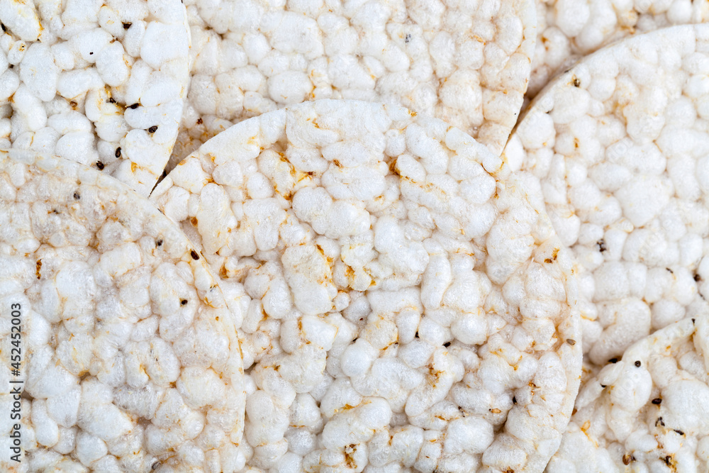 round rice loaves made from rice grains round rice loaves made from rice grains