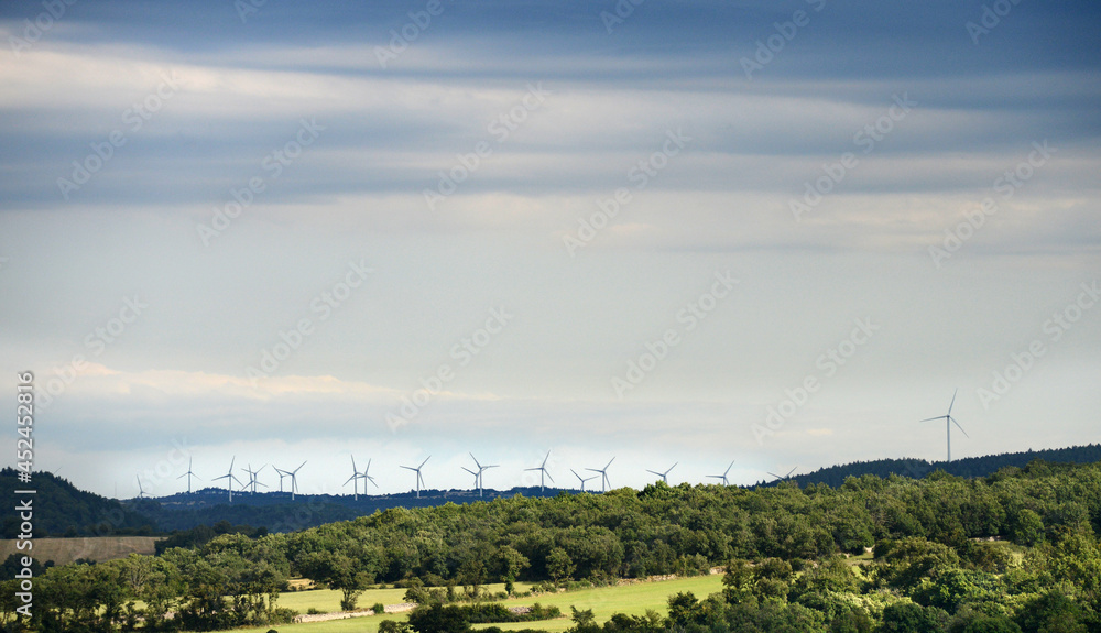 Obraz premium éoliennes