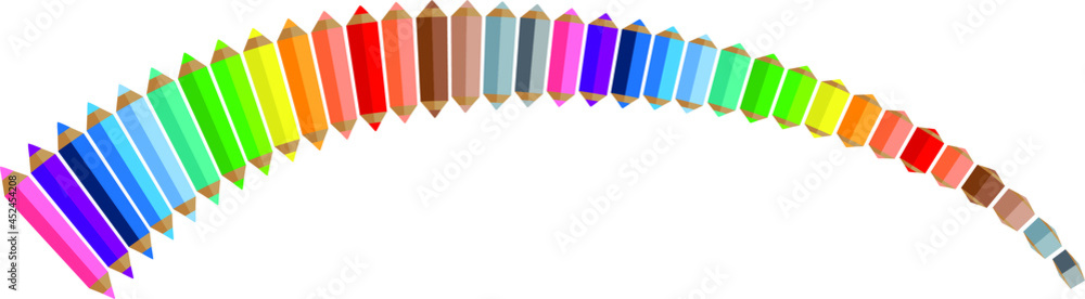 Vector illustration colourful pencil background design drawing Vector illustration colourful pencil background design drawing
