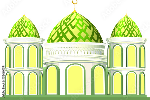 taj mahal vector illustration
