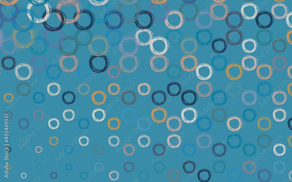 Light Blue, Yellow vector background with spots. Light Blue, Yellow vector background with spots.